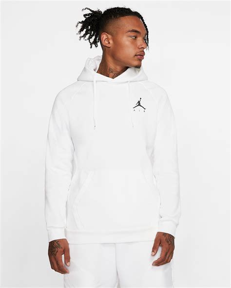 nike air jordan pullover weiß|jordan retro 4 hoodie.